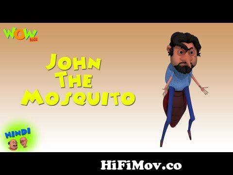 Motu Patlu Cartoons In Hindi | Animated cartoon | John the mosquito | Wow  Kidz from jon the mosqitoes moto patlo cartonrotidin valobasha chai bondu  mp3 com Watch Video 
