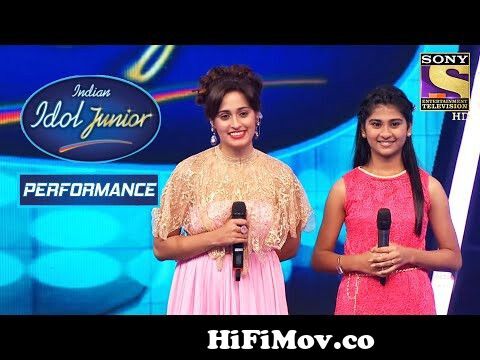 Nithyashree And Shweta's Powerful Performance On 'Tauba Tauba' | Indian  Idol Junior 2 from nithyashree venkataramanan singing chalka chalka re on  18 july Watch Video 
