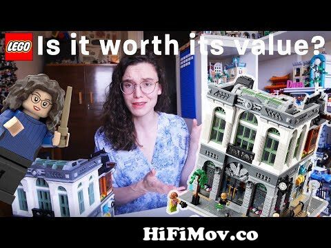 montering endelse Frugtbar Brick Bank - The BIG and $$ one is too square? - LEGO Modular Chatty Review  - 10251 from lego 10251 brick bank Watch Video - HiFiMov.co