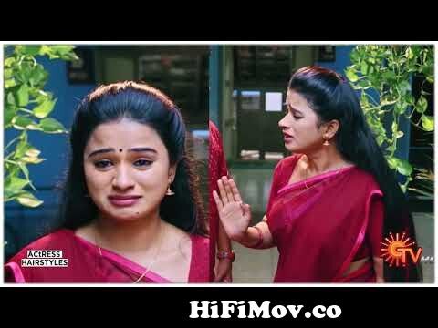 Tamil serial actress longhair and thick hairstyle from tamil tv seriel long hair  hair cut video Watch Video 