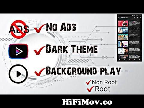 Youtube vanced (No ads) (Dark theme) (background play) from dark youtube  vanced apk Watch Video 