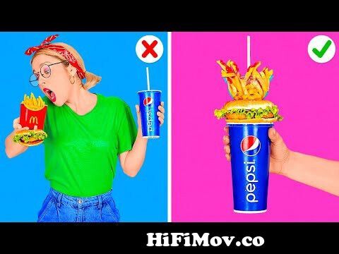 SMART FAST FOOD HACKS || Cool Life Hacks with Your Favorite Food and Funny  Situations by 123GO! FOOD from 123gostreammovies Watch Video 