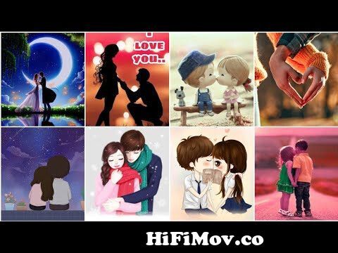Cute and romantic cartoon couple DP's for lovers 💏🥰get this pics through  the link 👇👇👇 from কাটুন জোকছ ফটো Watch Video 