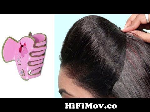 3 easy Puff Hairstyles With Clutcher Hair Puff, ponytail & bun from bangla  chular stail Watch Video 
