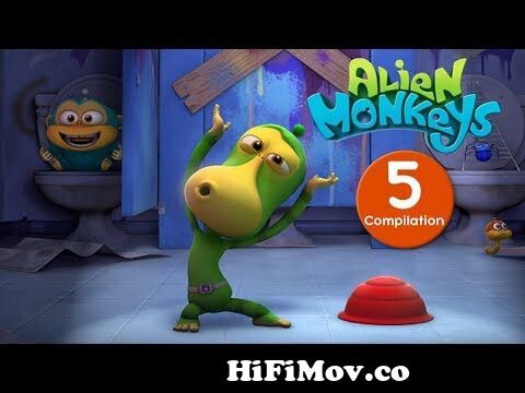 Funny Animated Cartoon - Alien Monkeys - Compilation - Cartoons For  Children from luis and aliens cartoon movie in hindi Watch Video -  
