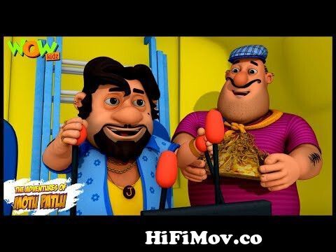 Motu Patlu Cartoons In Hindi |Animated cartoon | Shaitani putla | Wow Kidz  from new funny motup@tlu Watch Video 