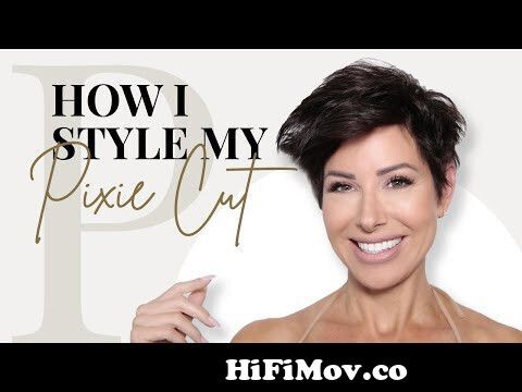 How I Style Short Hair to Look Younger | Tips to Make Hair Look Thick &  Fuller | Dominique Sachse from women hair style Watch Video 