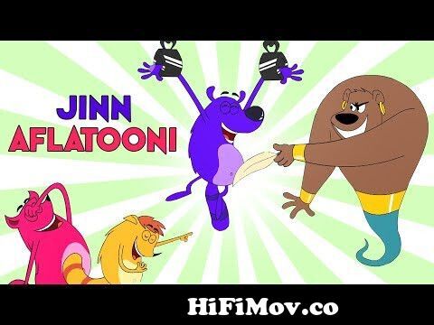 Jinn Aflatooni Ep - 6 - Pyaar Mohabbat Happy Lucky - Hindi Animated Cartoon  Show - Zee Kids from happy lucky Watch Video 