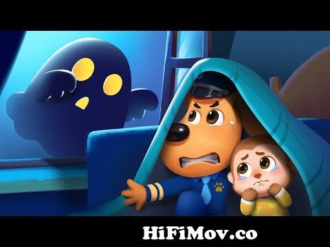 The Ghost out of Window | Police Cartoon | Sheriff Labrador | Kids Cartoon  | BabyBus from popy buster rani sara Watch Video 