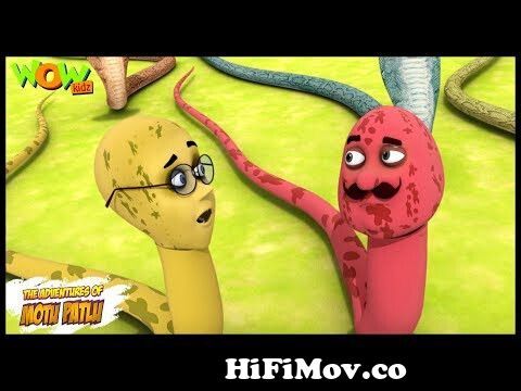 Motu Patlu Cartoons In Hindi |Animated cartoon | Saanpo ka hungama | Wow  Kidz from sony cd hiya ek khuni Watch Video 
