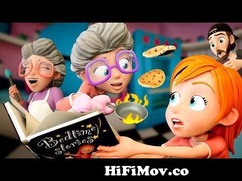 BEDTiME STORiES with Rita & Betty!!new Cooking Show cartoon! night time  routine with Adley and Dad from new bd story Watch Video 