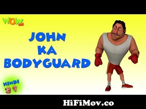 John Ka Bodyguard - Motu Patlu in Hindi - 3D Animation Cartoon for Kids -As  on Nickelodeon from jon the mosqitoes moto patlo cartonrotidin valobasha  chai bondu mp3 com Watch Video 