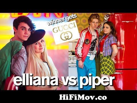 Piper vs Elliana ExtremeCouples Fashion Photo Challenge *Winner Gets Gucci*  from pop photos comমি তুমার গাল Watch Video 