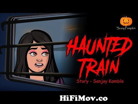 Haunted Train | Bhutia Train | Scary Pumpkin | Hindi Horror Stories |  Animated Stories from maa 1 Watch Video 