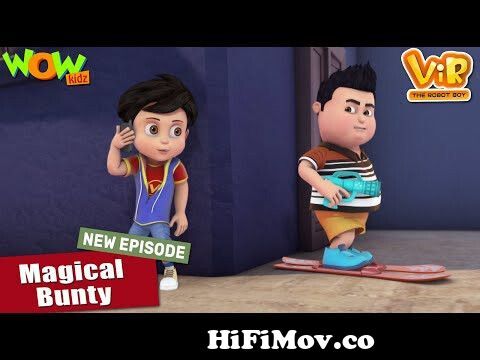 Vir The Robot Boy New Episodes | Magical Bunty | Hindi Cartoon Kahani | Wow  Kidz from birtheroboboy Watch Video 