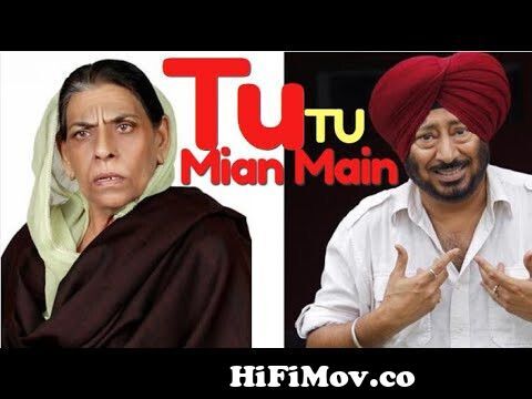 Lockdown - Tu Tu Main Main Comedy with Chacha ChatraJaswinder Bhalla  &Nirmal Rishi | #StayHome from chat ra Watch Video 