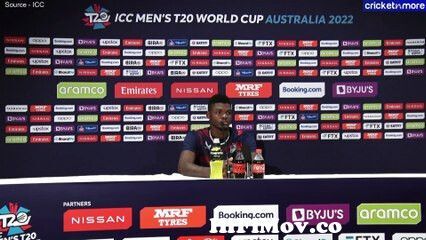 Alzarri Joseph (West Indies) Post-Match Press Conference | WI v ZIM | T20 World Cup 2022 from zim vs afgandian hijra and crossy sex koovagam festival jpg Video Screenshot Preview