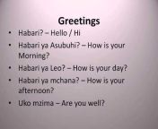 Learn Swahili Easily