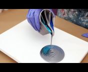 Acrylic Pouring with Friends - Art by Tracie Reed