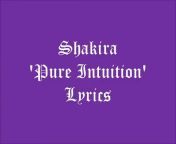 Shakira Star Lyrics