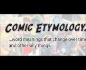 Etymology of words