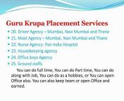 Guru Krupa Placement Services
