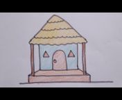 Drawing House with Triangle and Rectangle  Triangle Rectangle Drawings