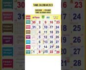 Daily Calendar Tamil