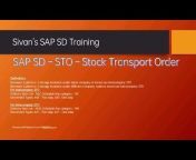 Sivan&#39;s SAP SD Training