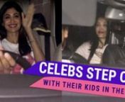 Aishwarya Rai Bachchan and Shilpa Shetty Kundra were recently spotted in the city with their kids. They were seen together at a dance class. Check out the full video.