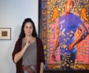 ASL Tour of Alios Itzhak by Kehinde Wiley from kehinde wiley