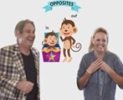 English Fun For Kids - Trev &amp; Meg The Opposites Song