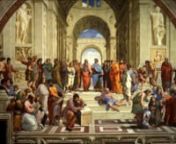 Everyone knows about Raphael Sanzio&#39;s immortal mural entitled the School of Athens featuring an array of philosophers across the ages centred around the epistemological divide between Plato (in motion, holding his Timaeus while pointing to the eternal realm of ideas) and Aristotle (fixed in his static position holding his Ethics and invoking the material realm)... But how many people know about the entire Vatican chamber in which this mural is located? How many people know that this painting is