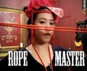 FULL VERSION:https://youtu.be/n0NaOJJLWiM nnHappy Tie Up Tuesday, Rope Lovers~nnIn January, I was invited to a private party in DTLA and the theme was Rope.Rope Masters were the title given to the participating practitioners of Kinbaku / Shibari [the Art of Japanese Rope Bondage].I am by no means a Master, but I have competent skills and mixed with My creativity, I am able to create works of art that no one has ever seen previously.This video shows off My skills through an outfit I made