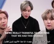 [ARABIC SUB] BTS Talk Identity Crisis, New Album Map of the Soul- 7 from bts map of the soul persona full album