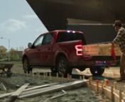 F150 and talent shot in stage, environment and truck reflections accomplished in CG. Houdini, Redshift, Nuke, Flame. VFX: Artjail