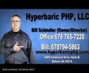 Cumming, GA, hyperbaric oxygen therapy, Georgia, medical, Hyperbaric Medicinennwww.hyperbaricphp.com nhtcbill@yahoo.com nClinic: 678-765-7220 &#124; Bill Schindler: 678 794-5863 n4488 Commerce Drive, Suite B, Buford, GA 30518 nhttps://www.facebook.com/hyperbaric4younhttps://twitter.com/hyperbaricPHPnhttps://unionreporters.com/company/bill-schindler-hyperbaric-php/nnBill Schindler – Hyperbaric PHPnnExperienced StaffnOur Team at Hyperbaric PHP opened one of the first clinics in the United States. We