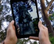 Founder and CEO of Scanta, Chaitanya (Chad) Hiremath helps Josh Gates from expedition unknown to find hidden treasure in the Golden Gate Park, San Francisco using Augmented Reality.