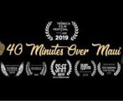 Teaser trailer for 40 MINUTES OVER MAUI, an award-winning short comedy based on a terrifying real-life false alarm in January 2018. nn40 MINUTES OVER MAUI (2019)n13:56 &#124; Short, ComedynFor 40 minutes on January 13, 2018, the fate of the world hung in the balance. For Larry and Penny, their Hawaiian vacation was ruined.nnProduced by Brent McHenry &amp; Nick CliffordnDirected by Michael Feld &amp; Josh CovittnWritten by Steve Feld, Michael Feld, &amp; Josh CovittnCinematography by Damian HorannEdit