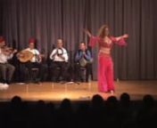 Ranya Renée of New York City performs solo Oriental dance improvisation to the music of