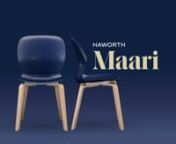 Maari lets you furnish many spaces with a family of seating—one of the largest in the market. Designed by Patricia Urquiola, Maari is based on a one-piece, delicately textured, molded shell that’s the same for all chairs. Choose any base with the same shell for a breadth of applications.