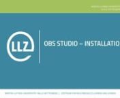 Tutorial | OBS Studio - Installation from obs studio tutorial