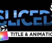 Create this awesome animated cut, slash, sliced text or title inside Final Cut Pro X, no plugins needed. [VIDEO 02 is here: https://www.youtube.com/watch?v=3IL8BO1UHK0 ]nn△ FxFactory for Final Cut Pro X: https://bit.ly/fxfactory-fcpxn△ Cineflare Gradient: https://bit.ly/cineflare-gradientn△ Buy me a beer... http://ko-fi.com/benhalsallnnFREE FCPX SHORTCUTS PDFn△ Download the free Shortcuts PDF from here: https://bit.ly/fcpx-shortcuts-pdfnnPLUGINS USED IN THIS TUTORIAL:n△ Cineflare Gradi