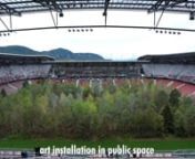 The Opening of FOR FOREST - The Unending Attraction of Nature by Klaus Littmann in the Wörthersee Stadium in Klagenfurt &#124; Austriann#forforestnwww.klauslittmann.com