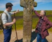 Guy from the British Pilgrimage Trust meets Tony Robinson on Channel 4, and sings to him the oldest English song with words and music written down together in c. 1160 - &#39;Sainte Marie&#39; by Saint Godric of Finchale - before taking him to the oldest and largest stone cross on Dartmoor - Nun&#39;s Cross - mentioned in the 1240 Perambulation of the Forest of Dartmoor.