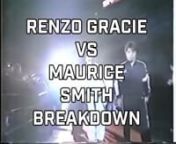 Renzo Gracie Jiu Jitsu VS Maurice Smith BREAKDOWN:How To Beat A Kickboxer nnIn this episode of Baleias Breakdown, we take a look at a classic match from all the way back in 1999 from Japan featuring everyone&#39;s favorite Gracie, Renzo against former UFC champion Maurice Smith. nnThis match took place in the Rings World Mega Battle tournament featuring some of the greatest legends in grappling and Mixed Martial Arts. nnThe match showcased once again Renzos courage to test his striking and even wr