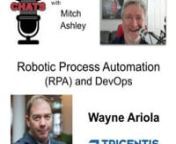 Robotic Process Automation (RPA) has garnered a great deal of attention as organizations pursue automation routine tasks through automation software. RPA automates tasks integrated into digital business process automation.nnWayne Ariola, Tricentis General Manager of RPA, joins DevOps Chats to discuss how Tricentis brings its strengths and heritage in software testing automation into the world of RPA. The expansion into RPA makes a lot of sense when you consider testing technologies that operate