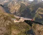 A flight in the early morning with the Icon A5 in Switzerland. Weather conditions are perfect. Starting from Engadin Airport Samedan (LSZS) we&#39;re heading to the barrier lake