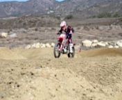 with supercross right around the corner, the riders hit the test tracks in prep for A1 sx. i caught up with Michael Leib rocket rider as he burns some laps out at pala raceway looking very fast