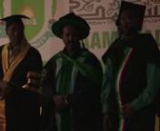STORY: SOMALIA/UNIVERSITY GRADUATIONnTRT: 03:18nSOURCE: AU/UN ISTnRESTRICTIONS: This media asset is free for editorial broadcast, print, online and radio use.It is not to be sold on and is restricted for other purposes.All nenquiries to news@auunist.orgnCREDIT REQUIRED: AU/UN ISTnLANGUAGE: ENGLISH/SOMALI/NATSnDATELINE: 28 NOVEMBER 2013/MOGADISHUn1. Wide shot, Graduates listen to University Rector Abdurahman Mohamed Husseinn2. Med shot, University Rector addressing the students n3. Wide sho